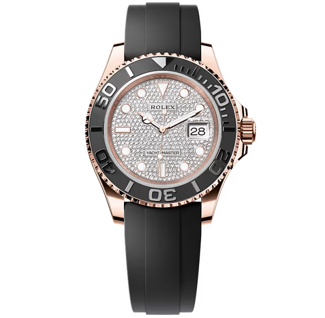 Ref.-126655_ヨットマスター-40-パヴェダイヤモンド入り（エバーローズゴールド）