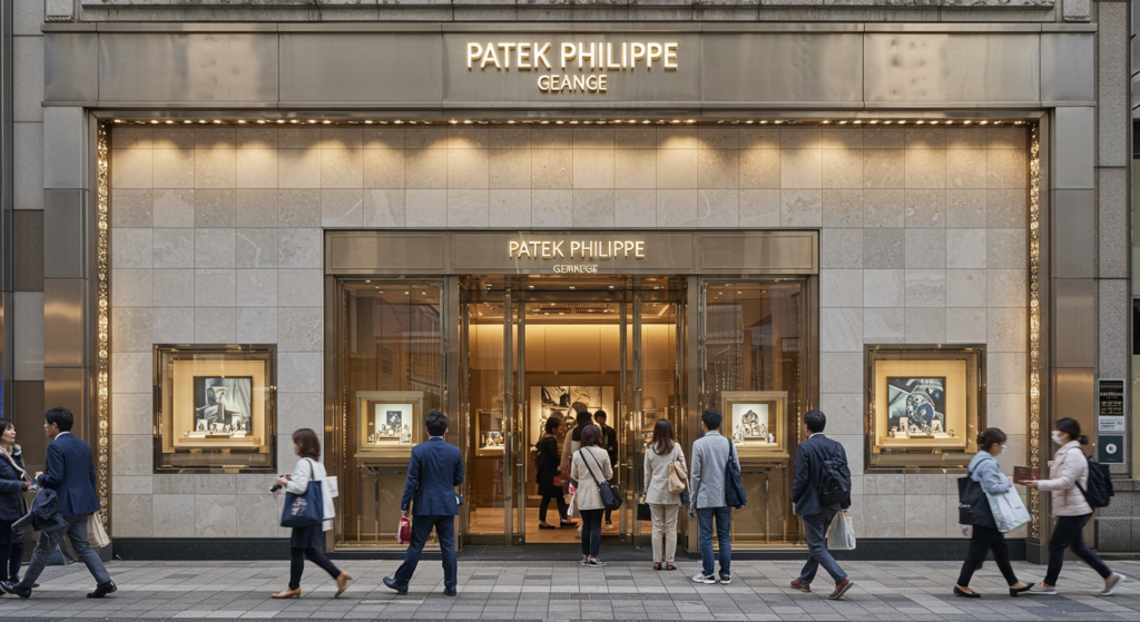 パテックフィリップの店舗