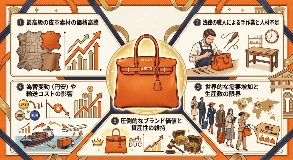 2026年最新】エルメス「バーキン」の定価は？推移や高い理由も解説