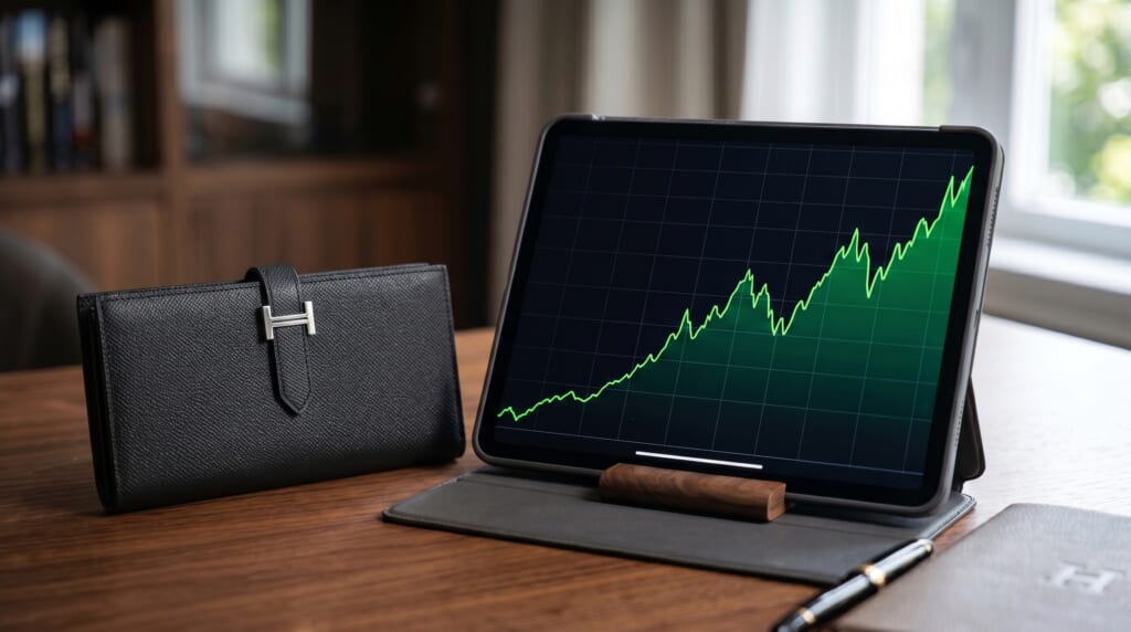 エルメスベアンと価格チャート