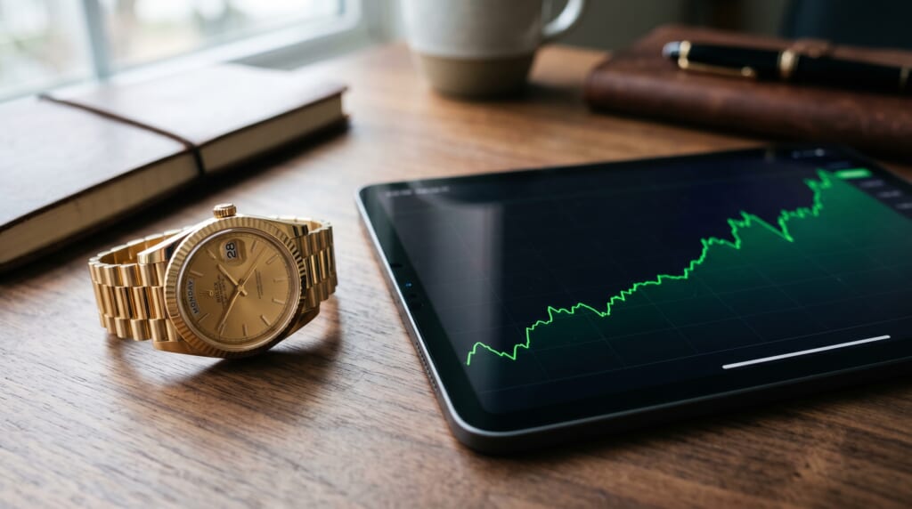 デイデイトと価格チャート