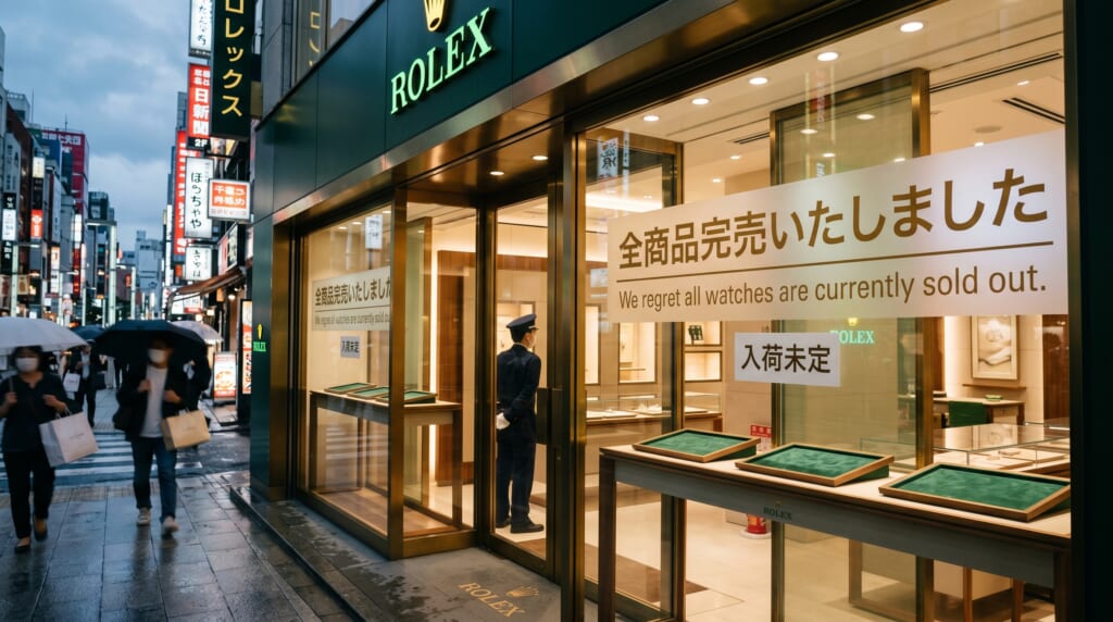 ロレックス 完売