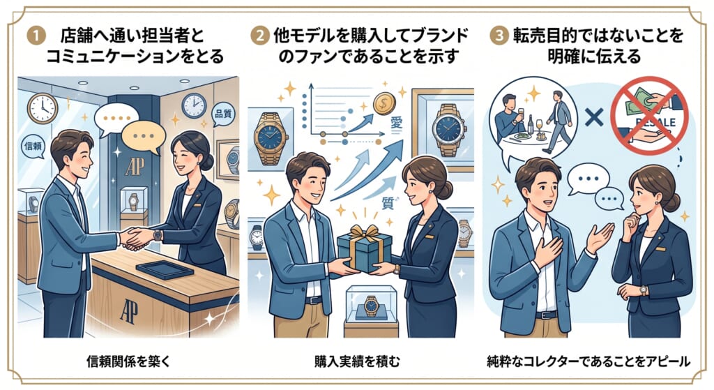 ロイヤルオークを正規店で定価購入するコツと予約の現状