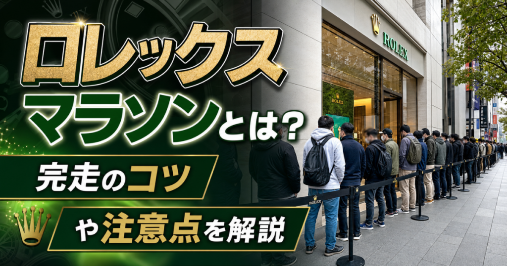 ロレックスマラソンとは？完走のコツや注意点を解説