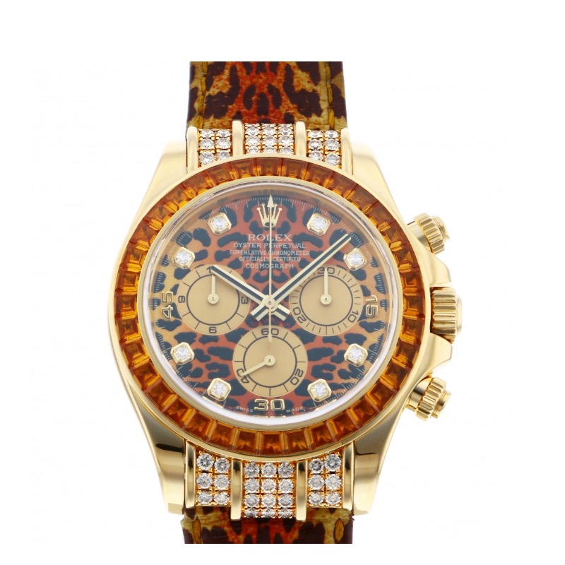 ロレックス　デイトナ　116598SACO　レパード