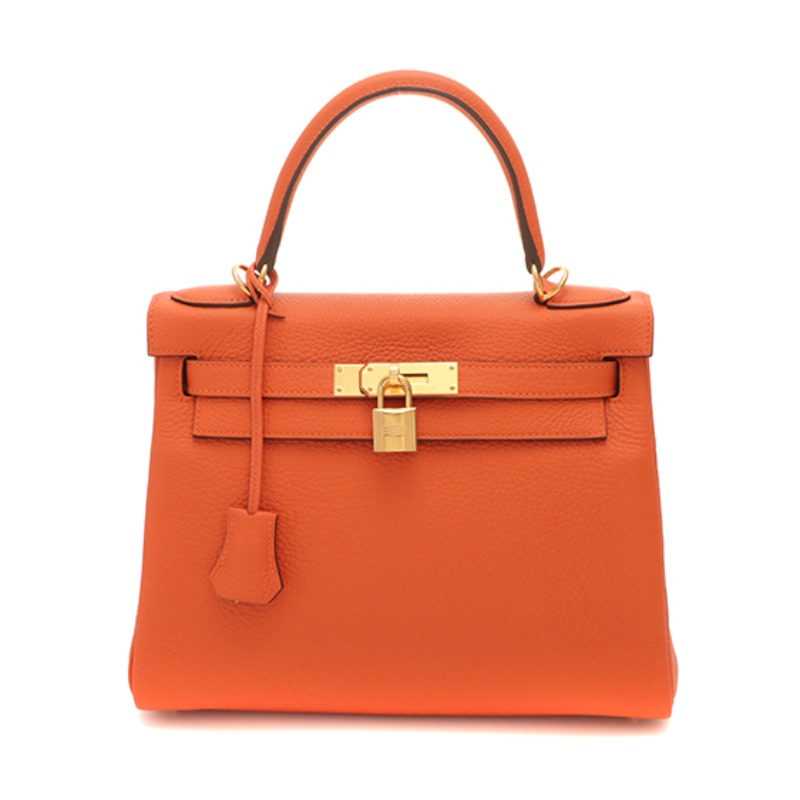 エルメス　ケリー　トリヨンクレマンス　オレンジ