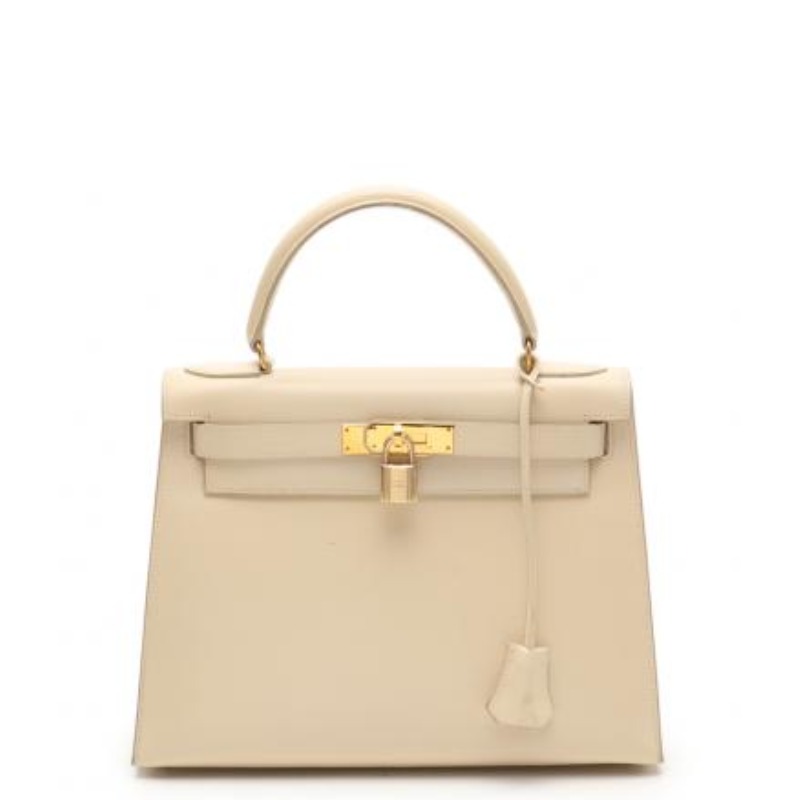 エルメス　ケリー　ボックスカーフ　ナタ