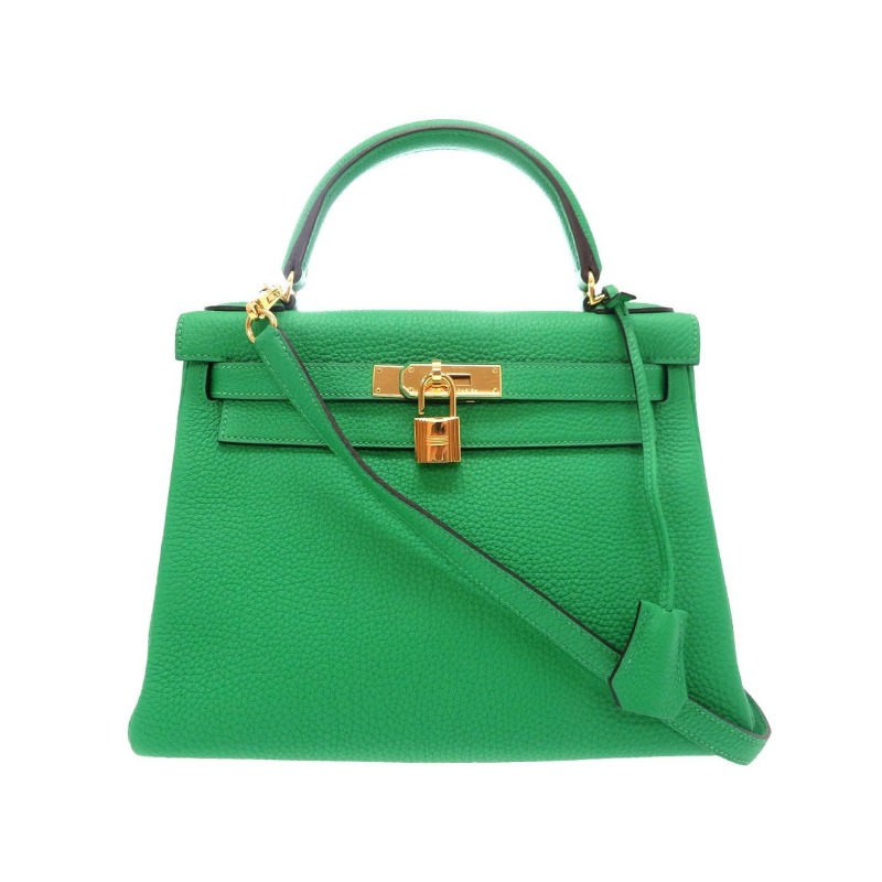 エルメス　ケリー　トゴ　バンブー