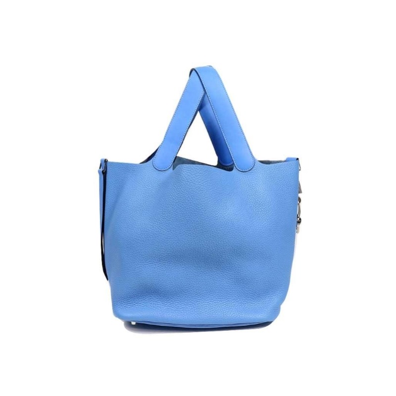 エルメス　ピコタン　アズール　青