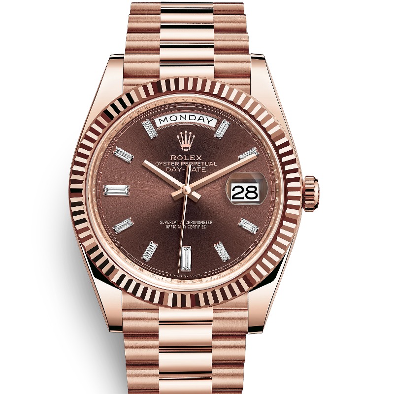 NOOB ロレックスデイデイト40mm 228396TBR シルバー