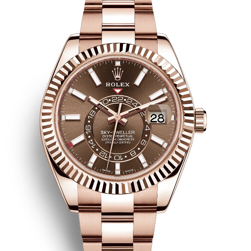 ロレックス スカイドゥエラー 326935 チョコレートブラウン