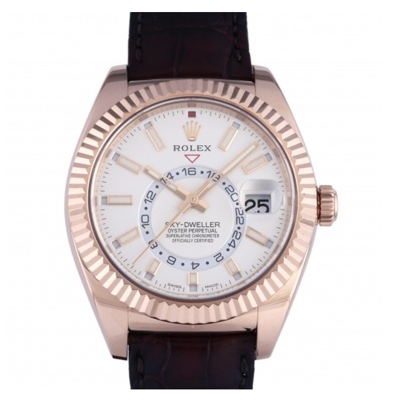 ロレックス　スカイドゥエラー　326135　ホワイト