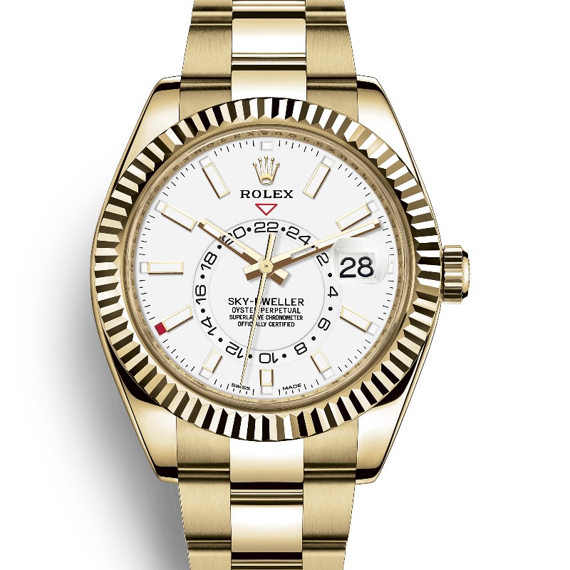 ロレックス　スカイドゥエラー　326938　ホワイト