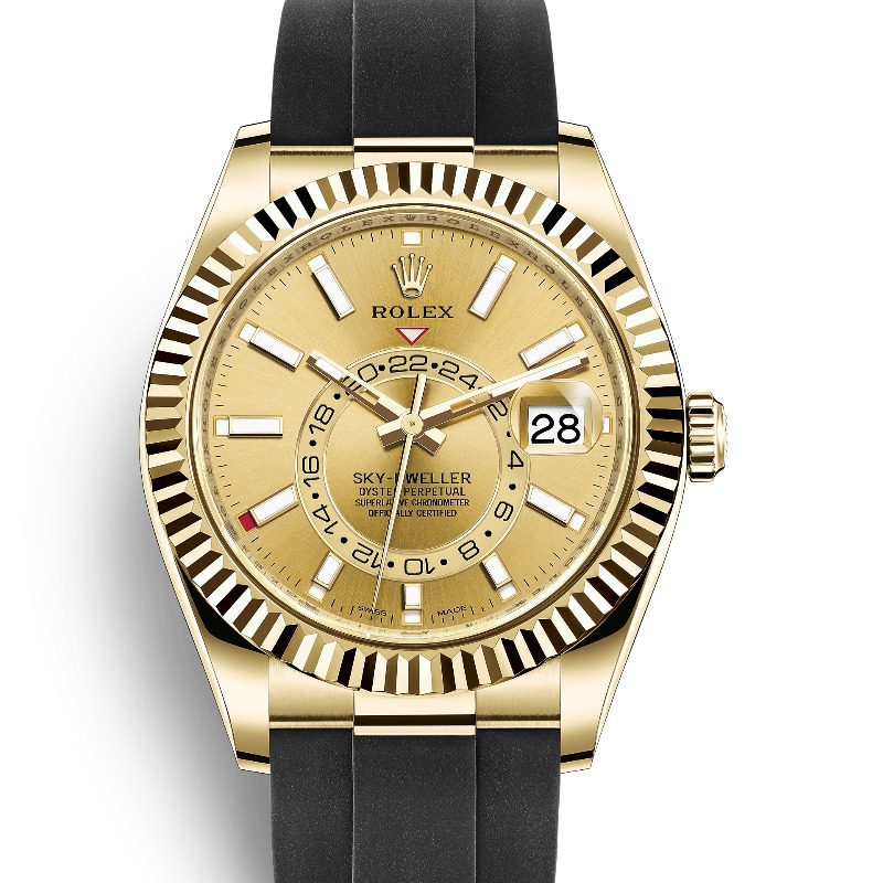 ロレックス スカイドゥエラー 326238 シャンパン