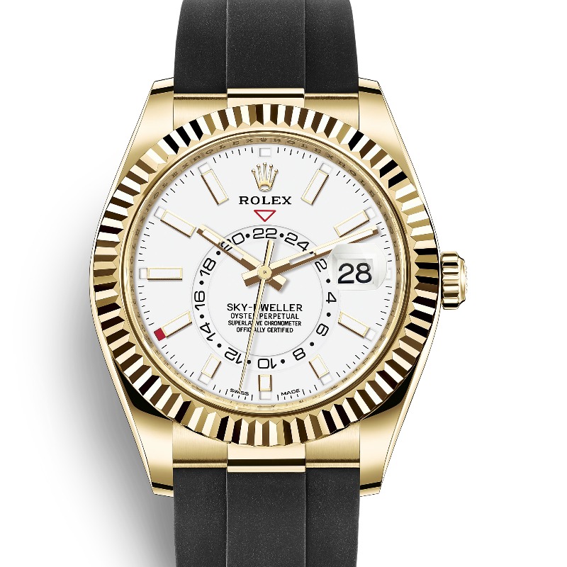  ロレックス　スカイドゥエラー　326238　ホワイト