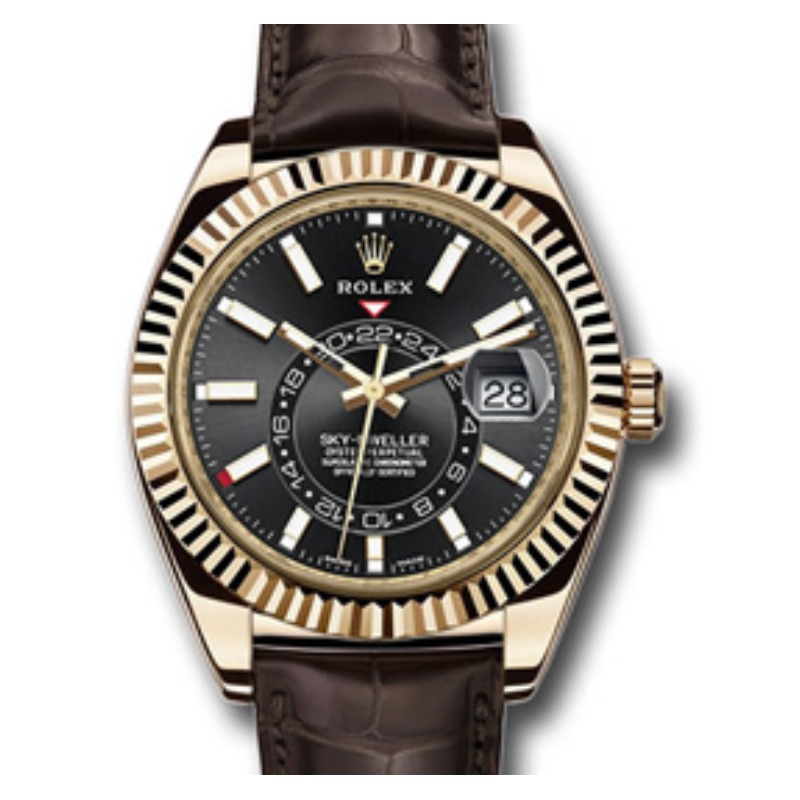 ロレックス スカイドゥエラー 326138 ブラック