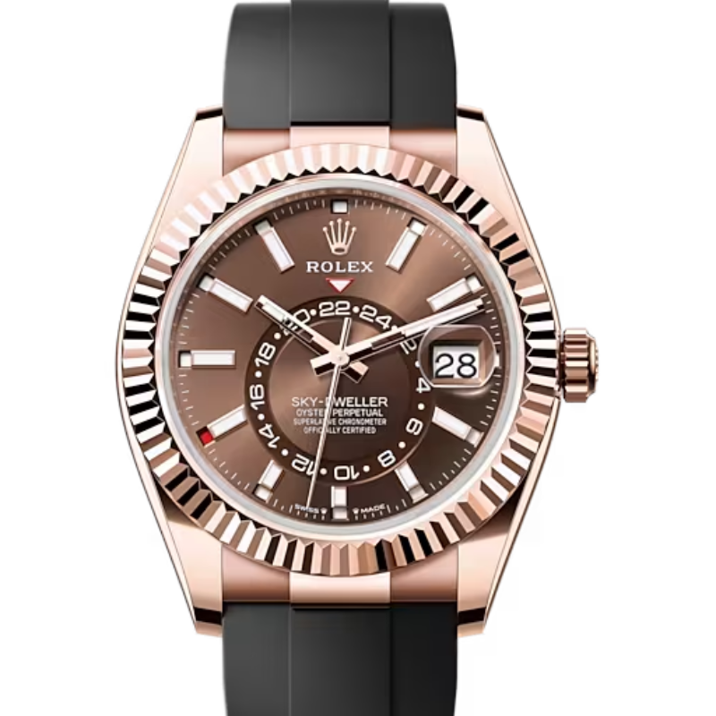 ロレックス スカイドゥエラー 336235 買取実績紹介｜チョコ ローズ