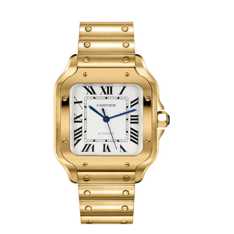 カルティエ サントス WGSA0030 買取実績紹介｜シルバー イエロー