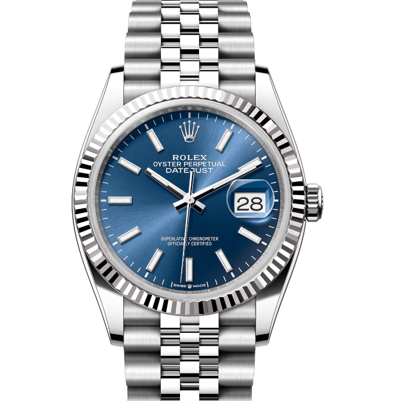ロレックス　デイトジャスト36　 126234　ブライトブルー