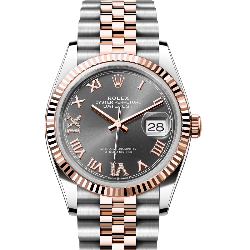 ロレックス　デイトジャスト36　126231　スレート　ダイヤモンド