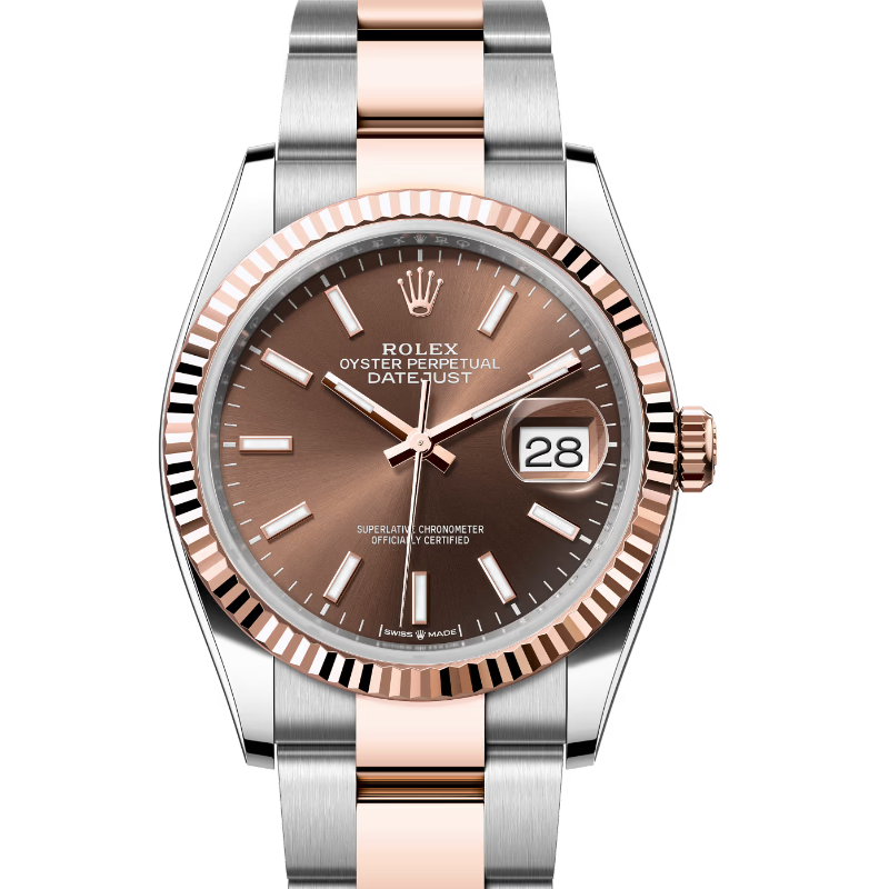 ロレックス　デイトジャスト36　126231　チョコレート