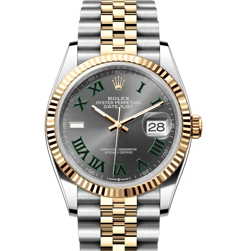 ロレックス　デイトジャスト36　126233　スレート