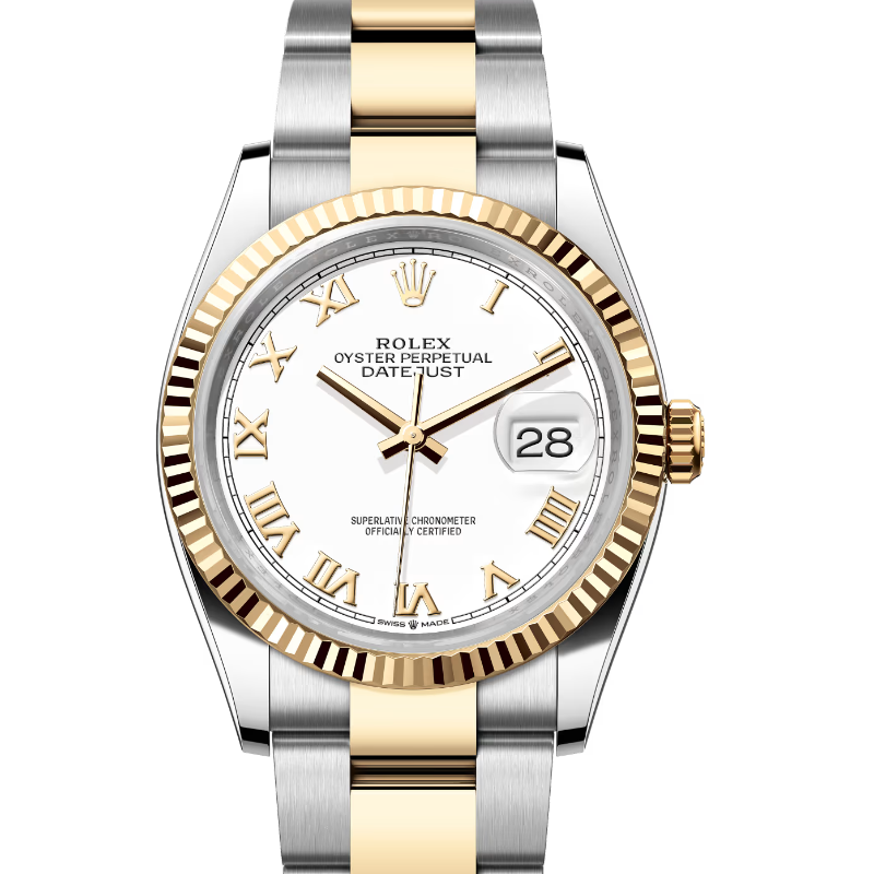 ロレックス　デイトジャスト36　126233　ホワイト
