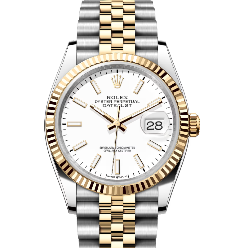 ロレックス　デイトジャスト36　126233　ホワイト