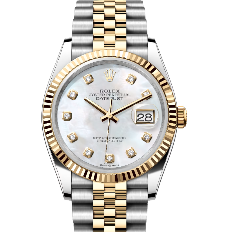 ロレックス　デイトジャスト36　126233NG　マザーオブパール