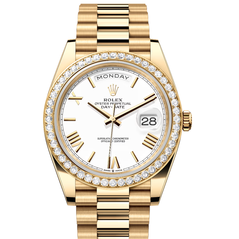  ロレックス　デイデイト40　228348RBR　ホワイト