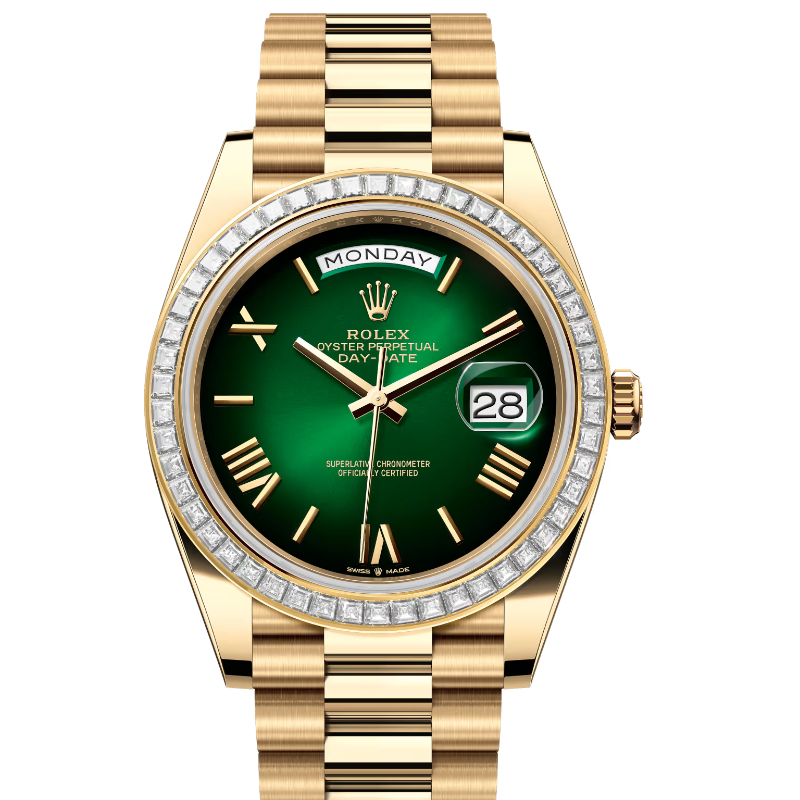 ロレックス　デイデイト40　228398TBR　グリーンオンブレ