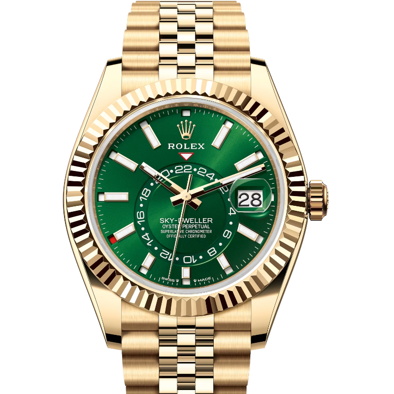 ロレックス　スカイドゥエラー　336938　ブライトグリーン