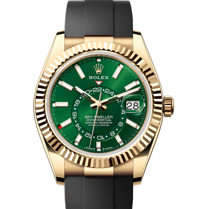 ロレックス　スカイドゥエラー　336238　ブライトグリーン