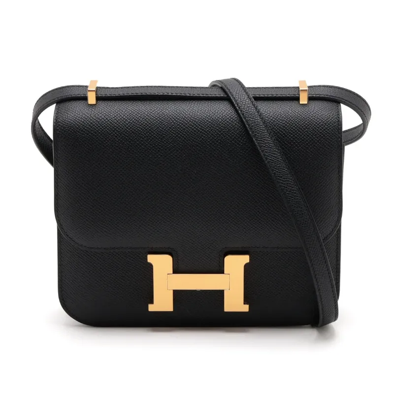 エルメス　コンスタンス　エプソン　ブラック　黒　ノアール