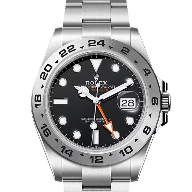 ロレックス エクスプローラーⅡ 226570 買取実績紹介｜黒文字盤