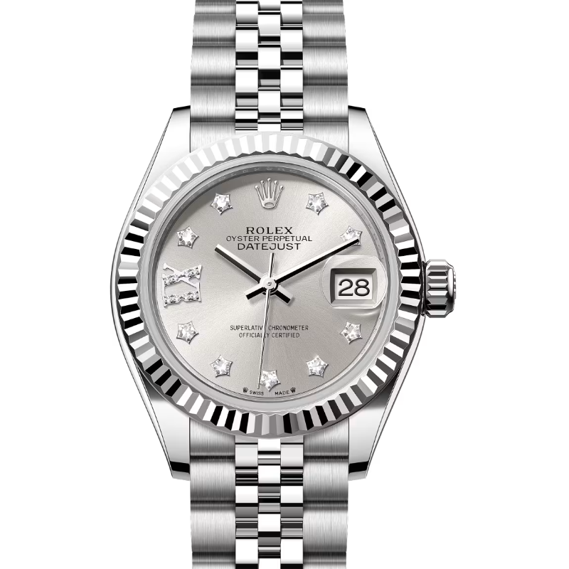 ロレックス　デイトジャスト28　279174　シルバー　ダイヤモンド
