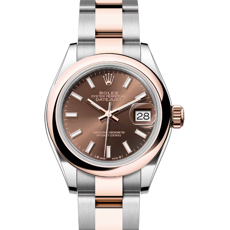 ロレックス デイトジャスト28 279161 チョコレート