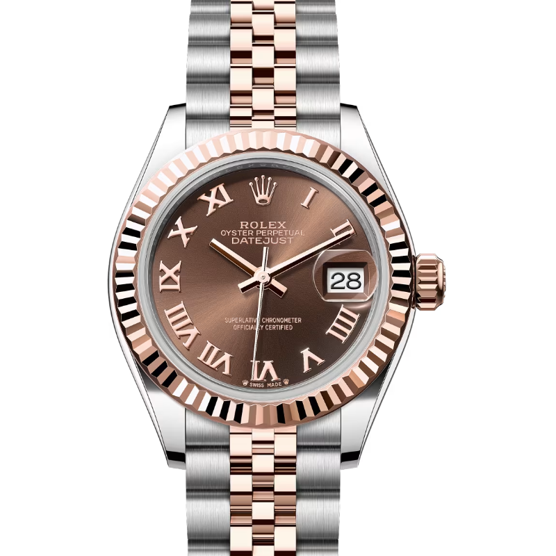 ロレックス　デイトジャスト28　279171　チョコレート
