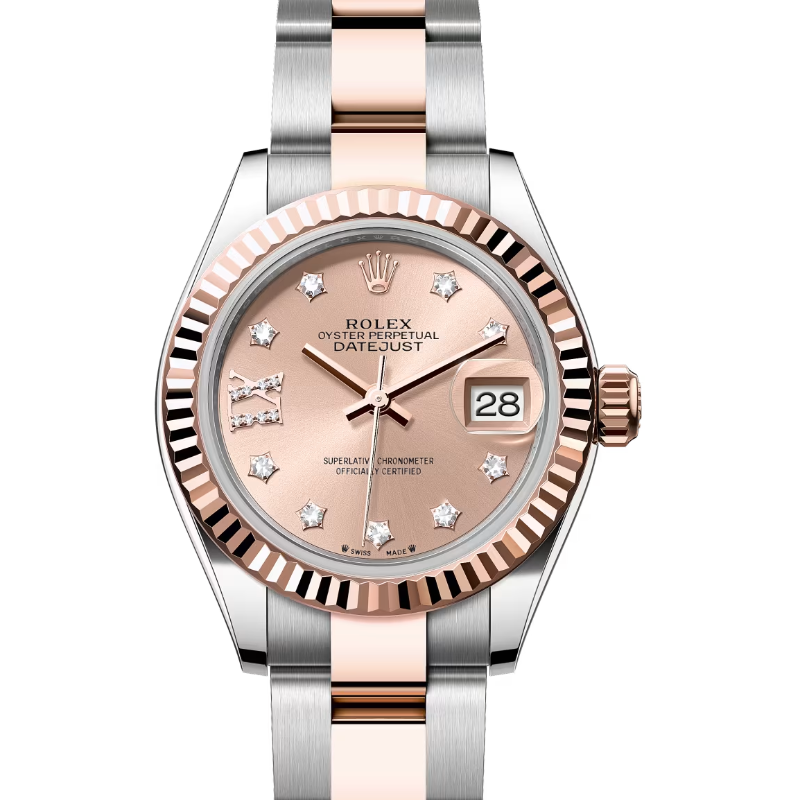 ロレックス　デイトジャスト28　279171　ロゼカラー　ダイヤモンド