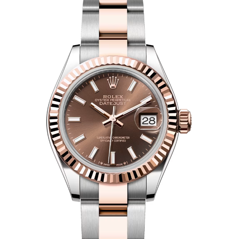 ロレックス　デイトジャスト28　279171　チョコレート