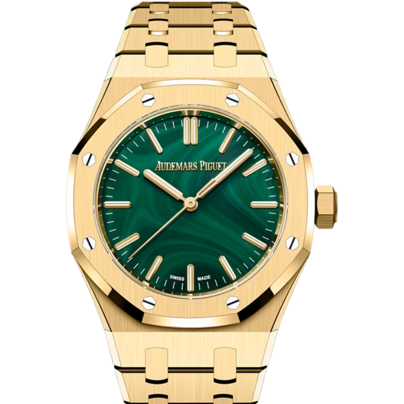オーデマピゲ　ロイヤルオーク　オートマティック　15553BA.OO.1356BA.04　マラカイト