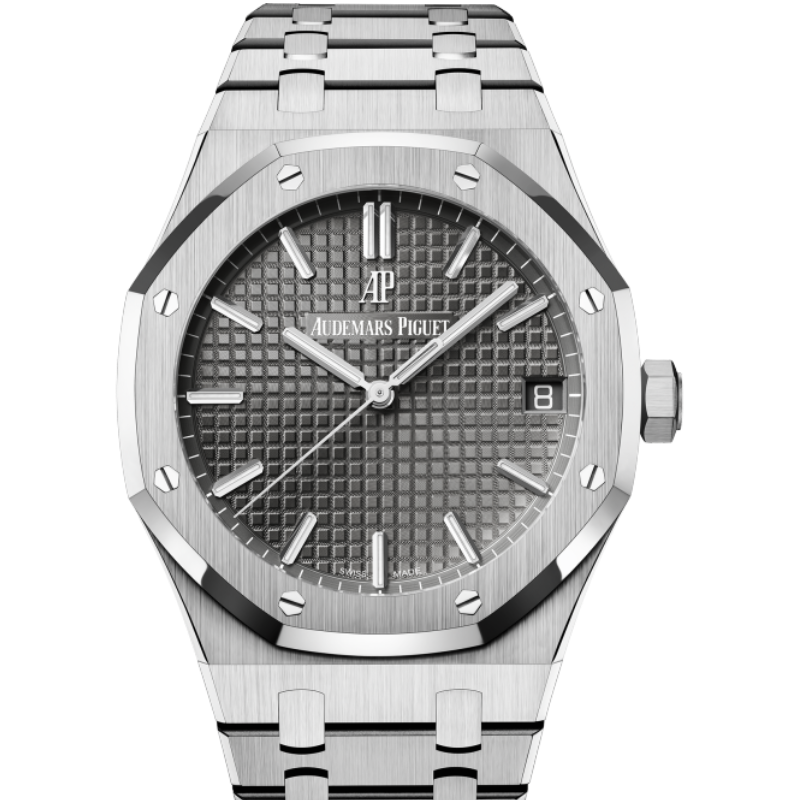 オーデマピゲ　ロイヤルオーク　オートマティック　15500ST.OO.1220ST.02　グレー　灰色