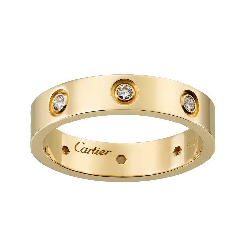 Cartier ラブリング カルティエラブリング パヴェダイヤ オーダー品 #62 ユニ