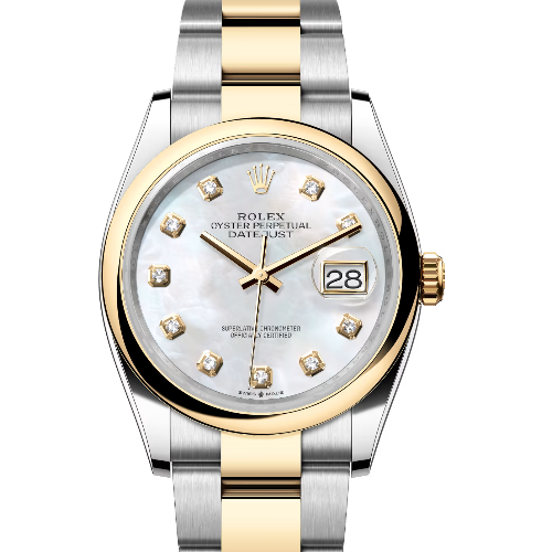 ロレックス　デイトジャスト36　126203NG　マザーオブパール