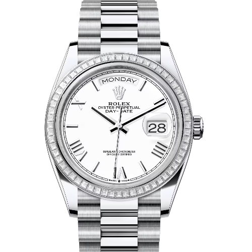 ロレックス　デイデイト36　128396TBR　ホワイト