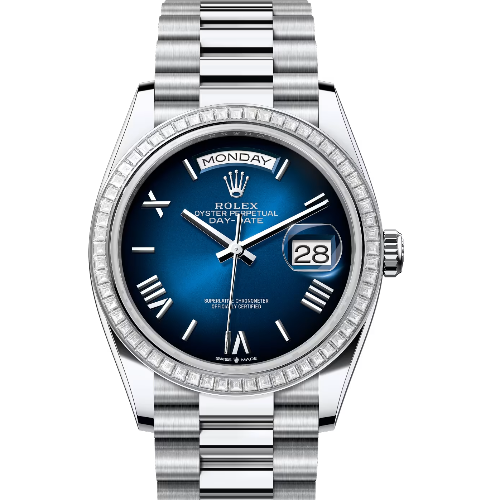 ロレックス デイデイト40 228396TBR 買取実績紹介｜オリーブグリーン