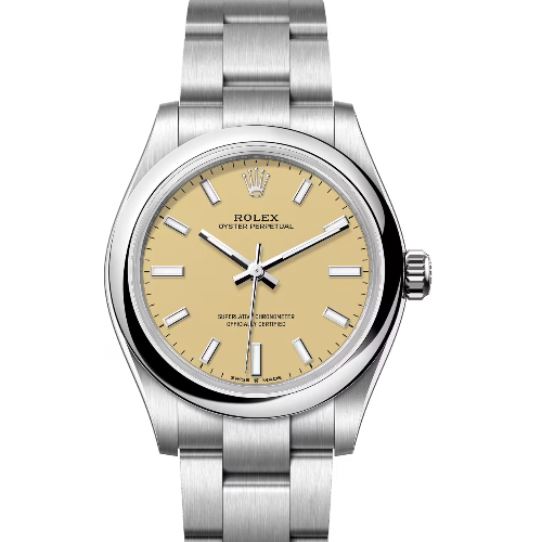 ロレックス　オイスターパーペチュアル31　277200　ベージュ